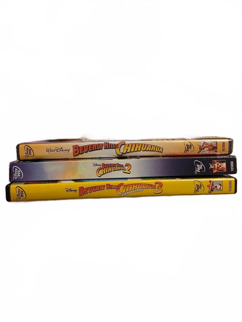 Set of 3 Beverly Hills Chihuahua DVD Movies - Complete Collection